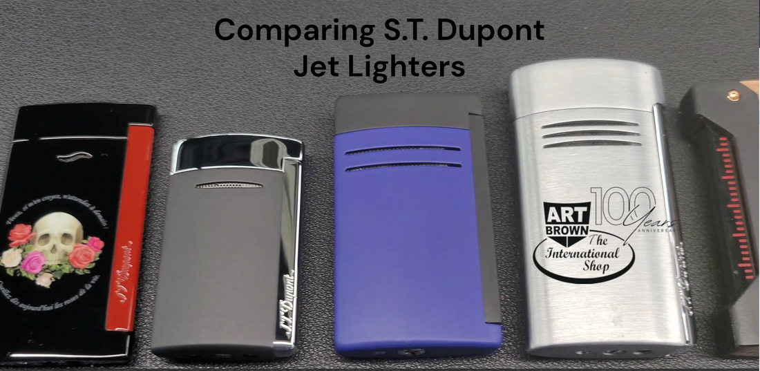 Guide to S.T. Dupont Jet Lighter Flames