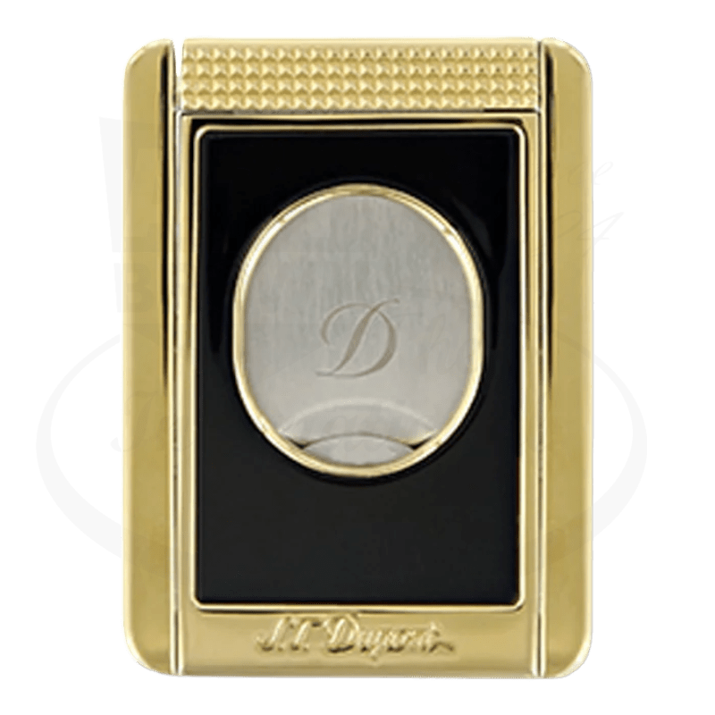 S.T. Dupont Black and Gold Cigar Cutter Stand, 003393