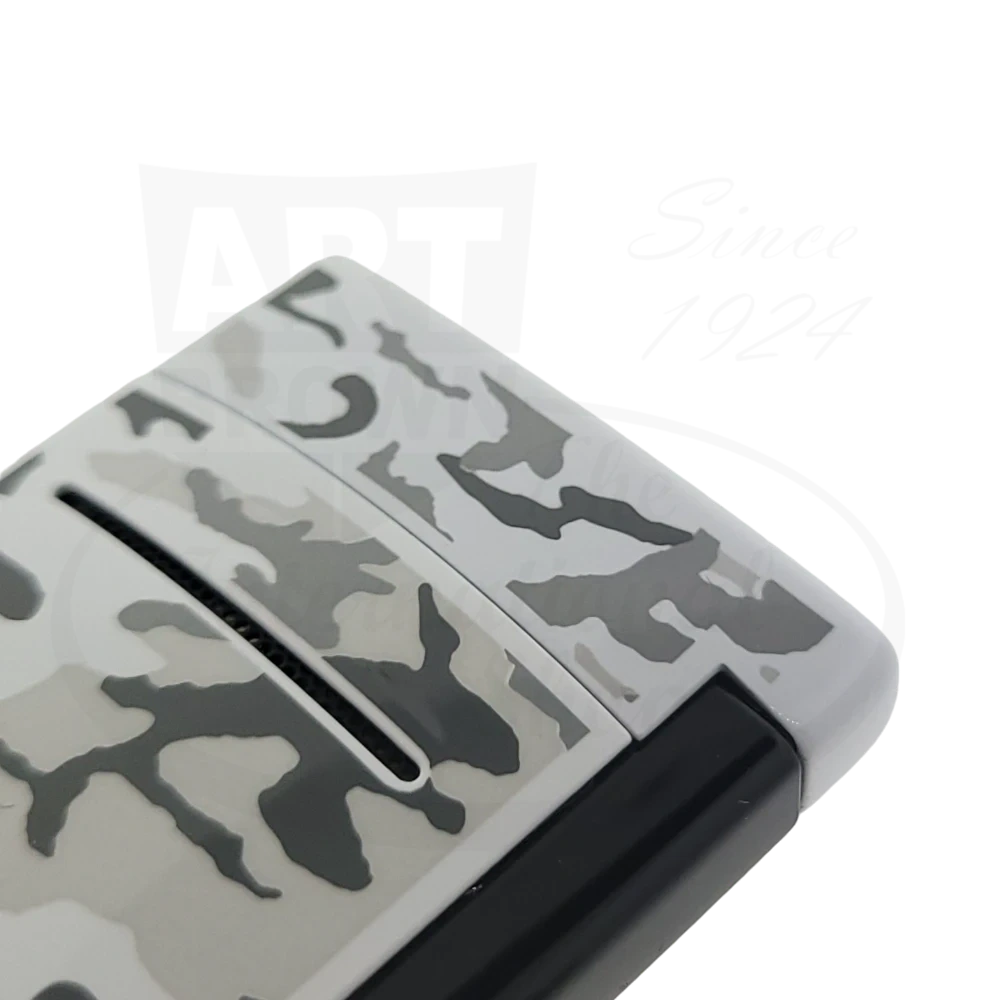 S.T. Dupont Minijet White Camo & Black Lighter