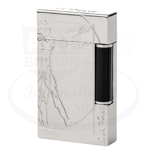 S.T. Dupont Ligne 2 Vitruvian Man Access Lighter, 016162