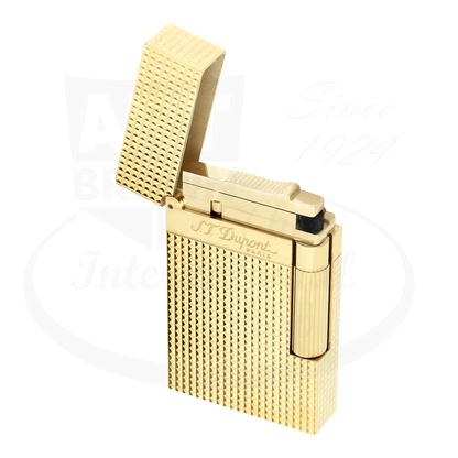 S.T. Dupont Ligne 2 Diamond Head Gold Lighter, 016284