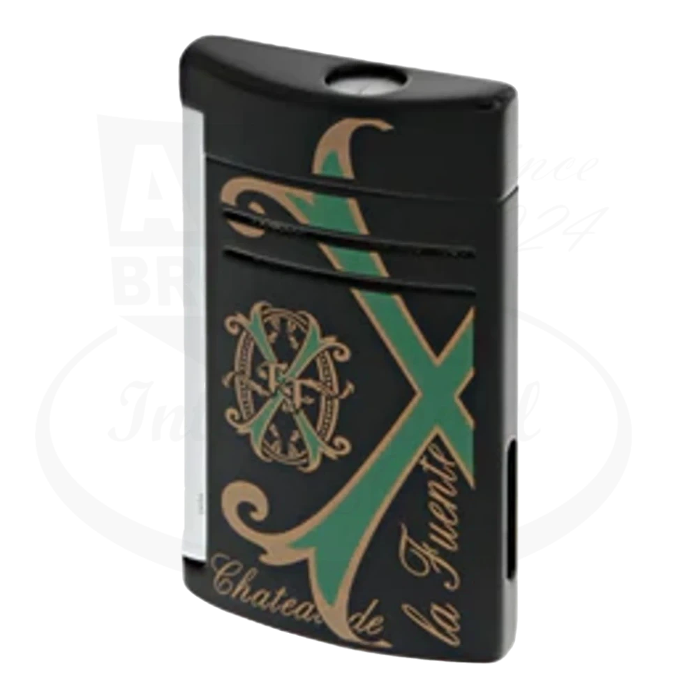 Limited Edition S.T. Dupont Maxijet Opus X Lighter #020022, seen from the back.