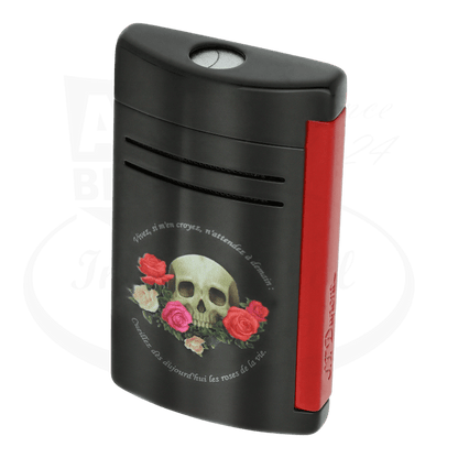 S.T. Dupont Maxijet Memento Mori Black Torch Lighter, 020394