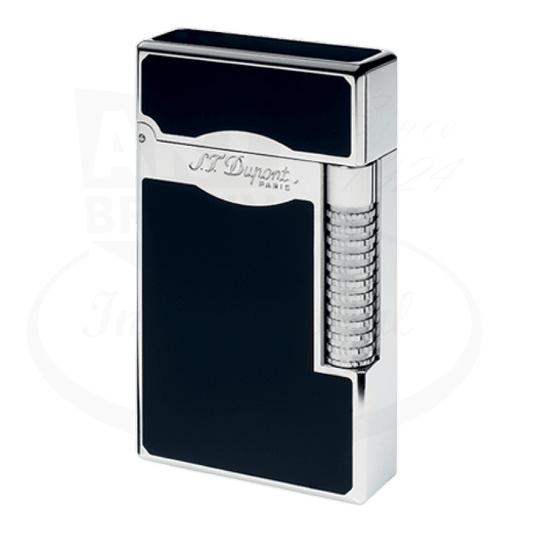 S.T. Dupont Le Grand Black Lacquer & Palladium Lighter, 023010