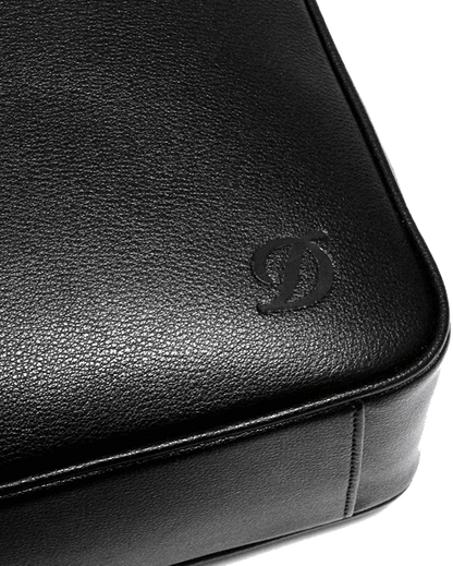 S.T. Dupont Line D Soft Grain Leather Black Document Holder, 093102