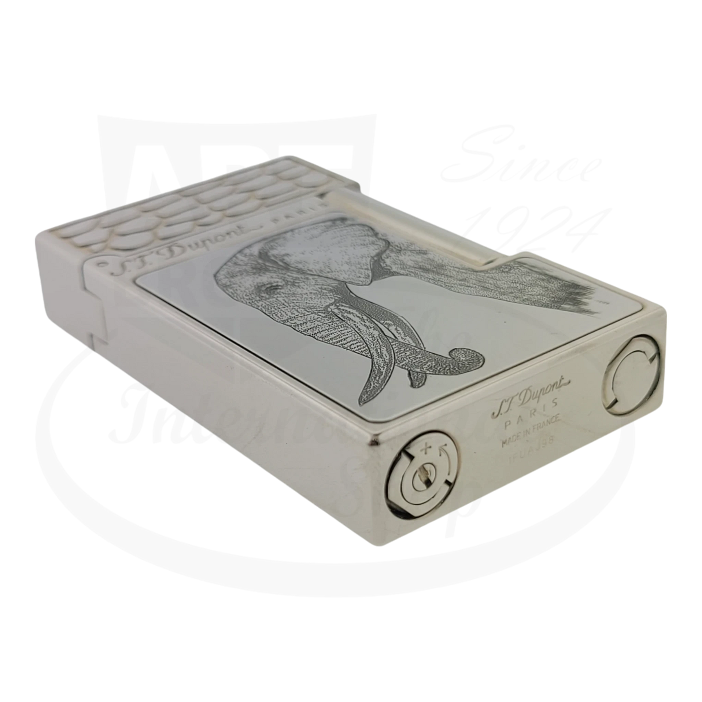 S.T. Dupont Ligne 2 Limited Edition Big 5 Collection Elephant Lighter Display Model, 016490