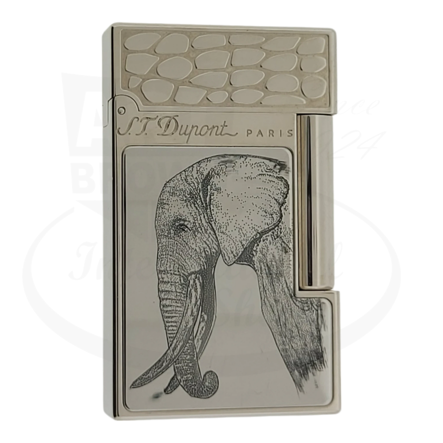 S.T. Dupont Ligne 2 Limited Edition Big 5 Collection Elephant Lighter Display Model, 016490