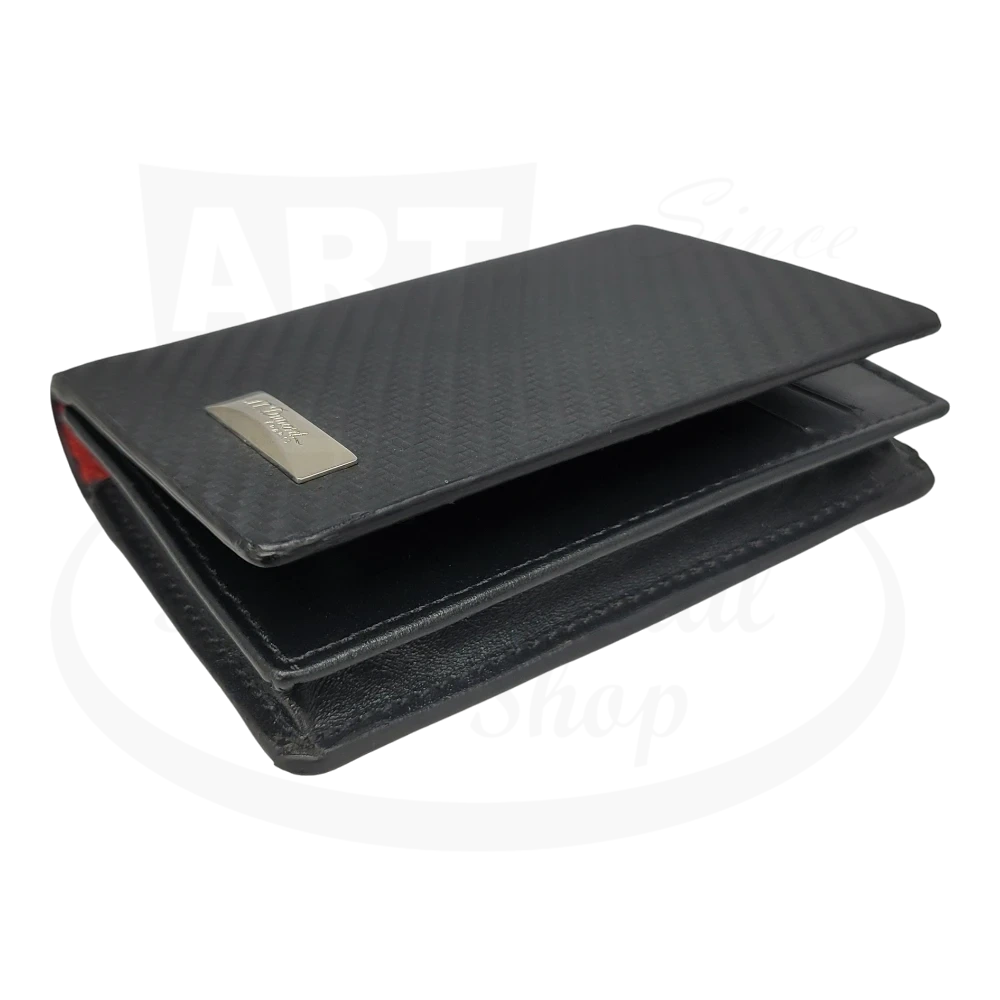 S.T. Dupont Carbon Leather Card Holder, 170004