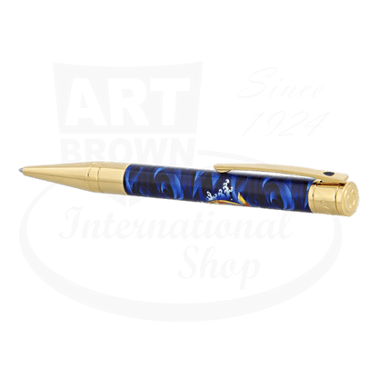 S.T. Dupont D-Initial Koi & Shiny Gold Ballpoint Pen, 265005