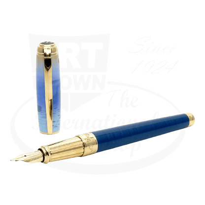 S.T. Dupont Line D Monet Writing Kit - Impression Sunrise - Limited Edition 410049LC2