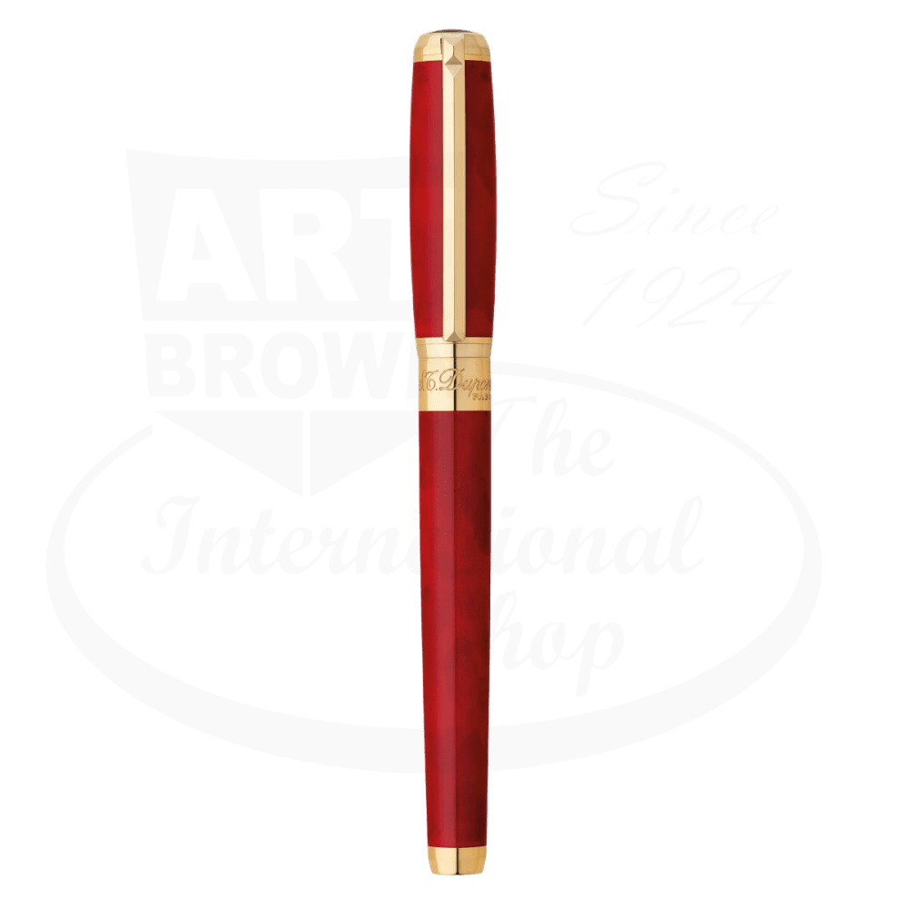 S.T. Dupont Line D Atelier Red Fountain Pen, 410710