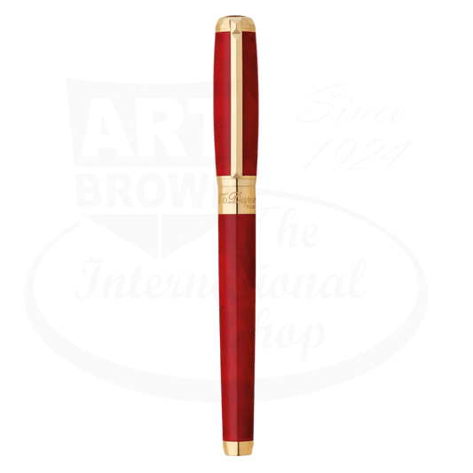 S.T. Dupont Line D Atelier Red Fountain Pen, 410710