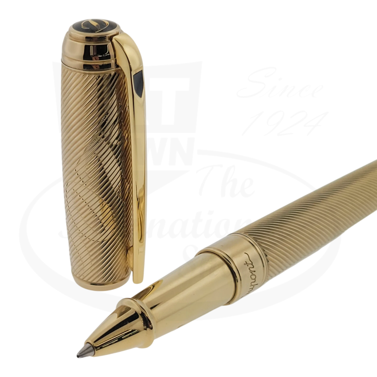 S.T. Dupont Limited Edition James Bond 007 Gold Rollerball Pen, 412047