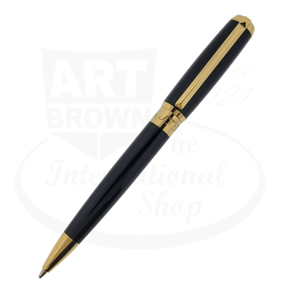 S.T. Dupont Elysee Black and Gold .7mm Mechanical Pencil