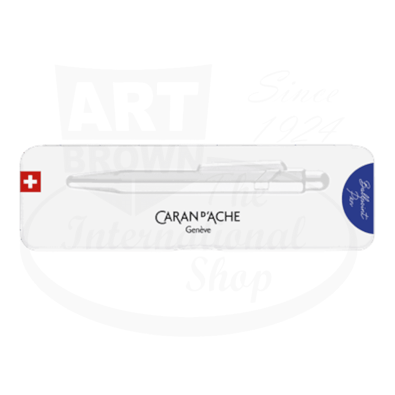 Caran D'Ache 849 Colormat - X Metal Ballpoint Pen Blue