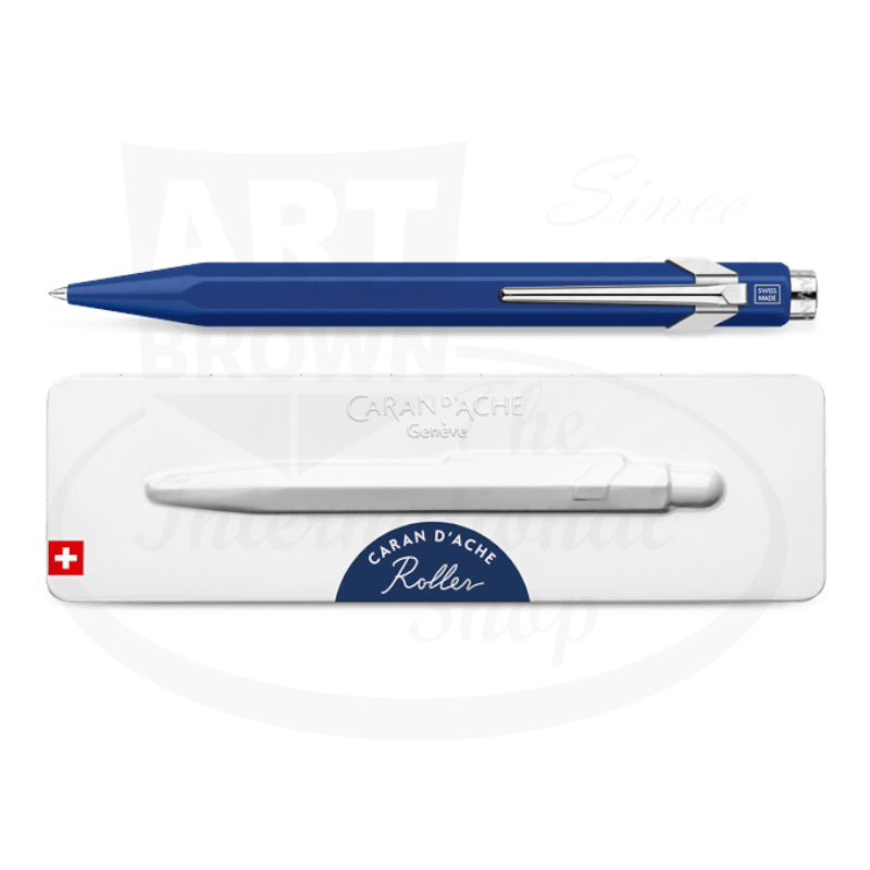 Caran D'Ache 849 Metal Rollerball Pen Blue