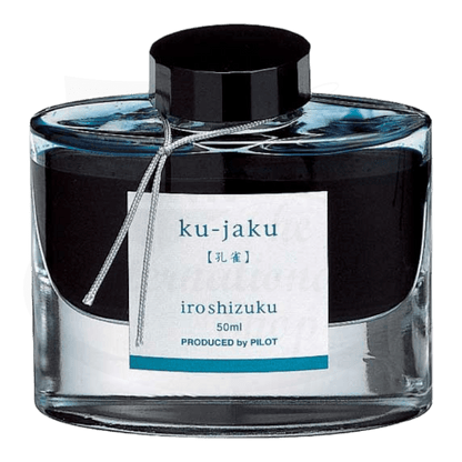 Pilot Iroshizuku Bottled Ink - Ku - Jaku (Peacock) Turquoise