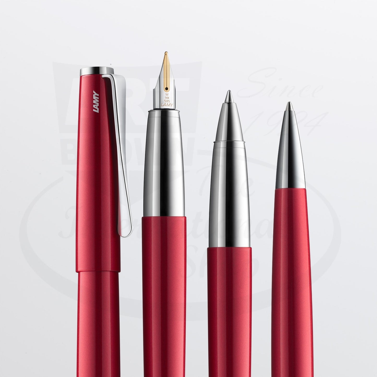 LAMY Studio Piano Red Medium Fountain Pen, L68PRDM