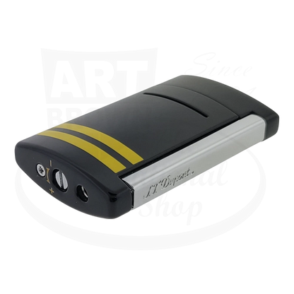 S.T. Dupont Minijet Black & Yellow Lighter, 010046