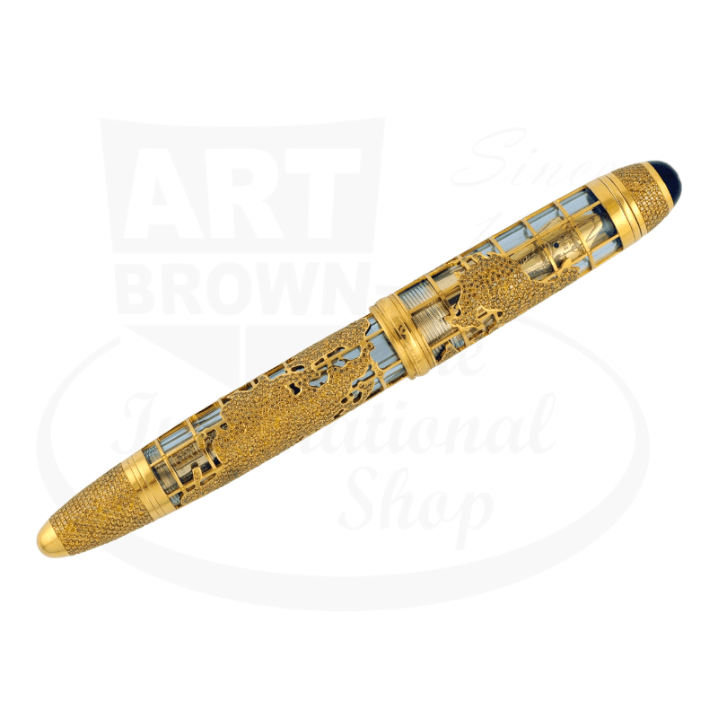 Montblanc Atelier John Harrison Fountain Pen, Day Gold