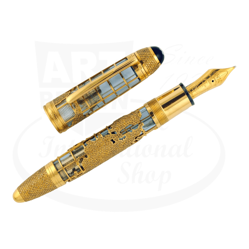 Montblanc Atelier John Harrison Fountain Pen, Day Gold