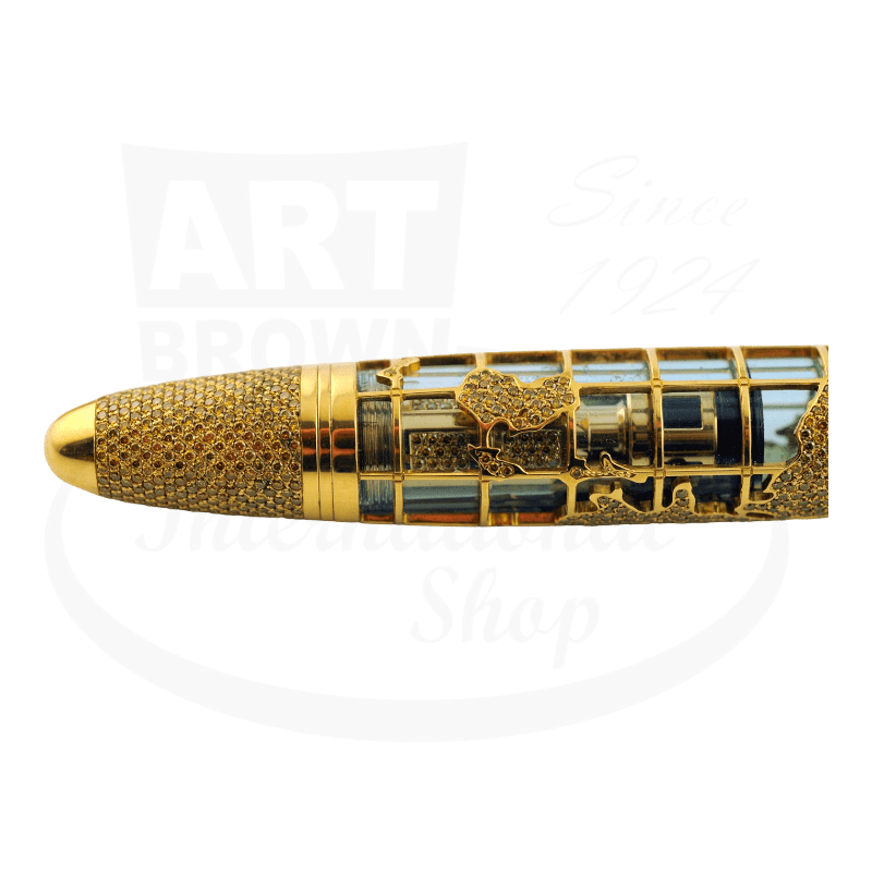 Montblanc Atelier John Harrison Fountain Pen, Day Gold