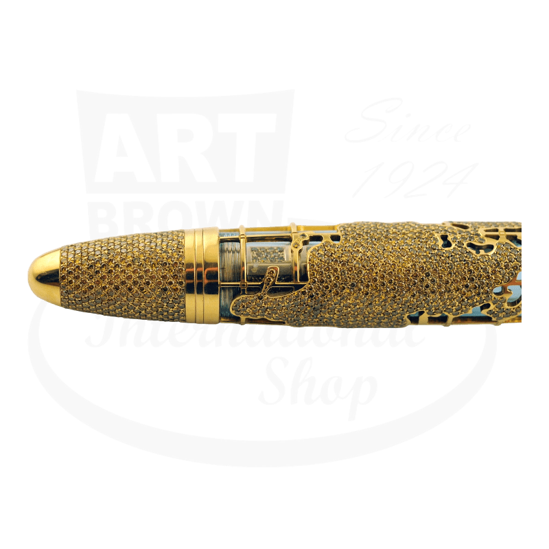 Montblanc Atelier John Harrison Fountain Pen, Day Gold