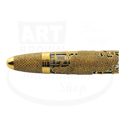 Montblanc Atelier John Harrison Fountain Pen, Day Gold