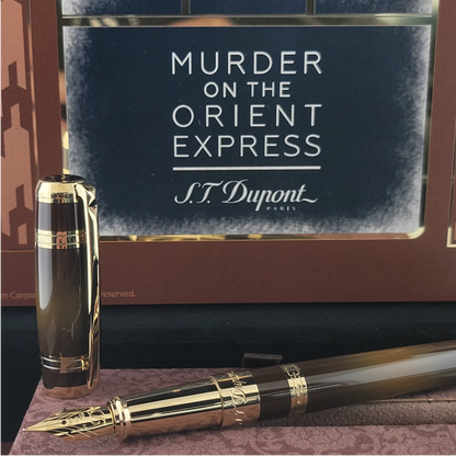 S.T. Dupont Murder on the Orient Express Writing Kit