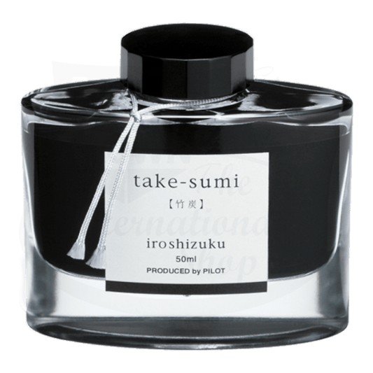 Pilot Iroshizuku Bottled Ink - Take-Sumi Gray - Black