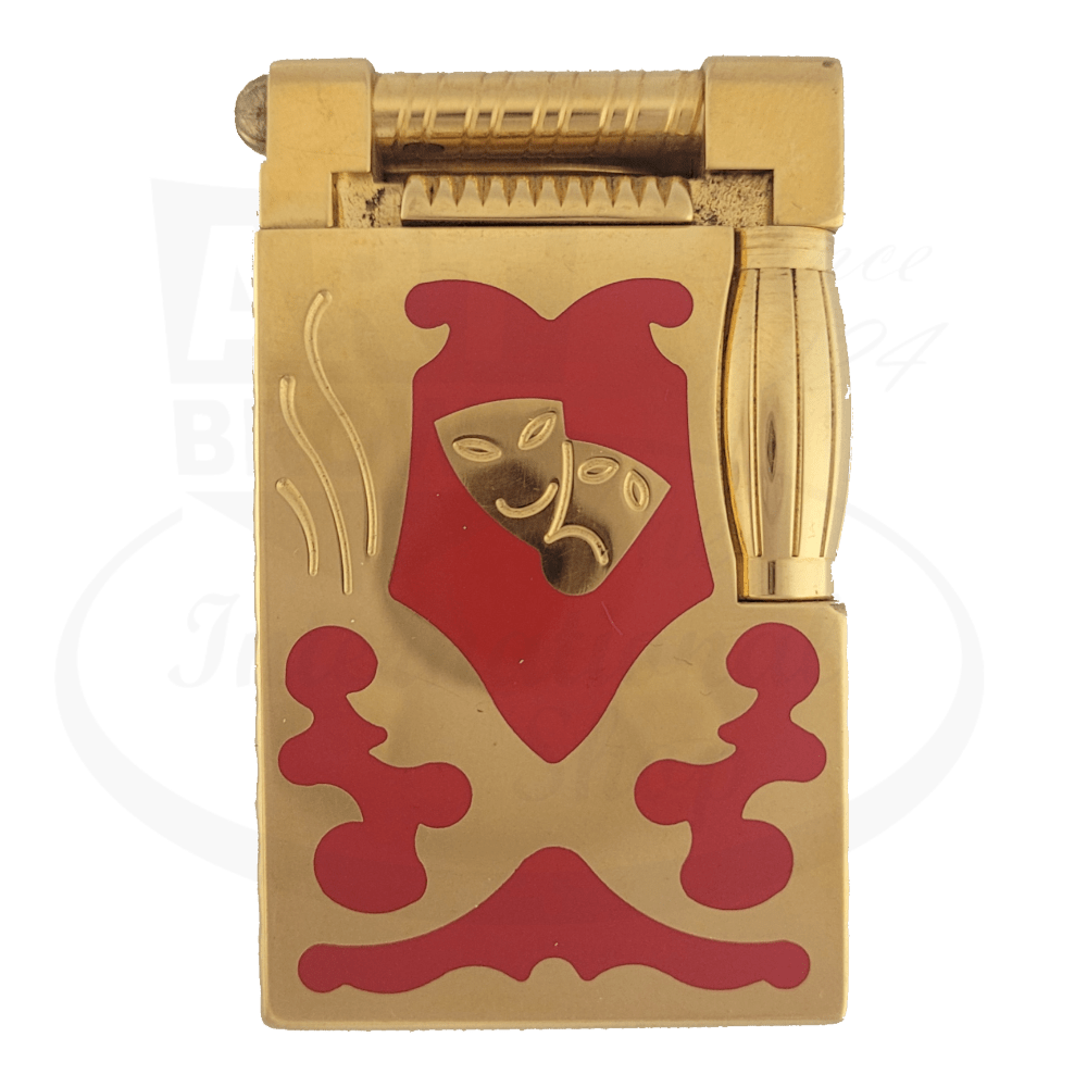 S.T. Dupont limited edition Teatro vintage luxury cigar lighter, hammer style lighter front