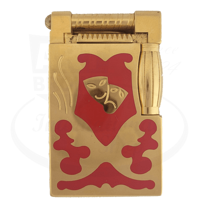 S.T. Dupont limited edition Teatro vintage luxury cigar lighter, hammer style lighter front