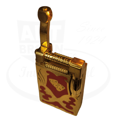 S.T. Dupont limited edition Teatro vintage luxury cigar lighter, hammer style lighter top