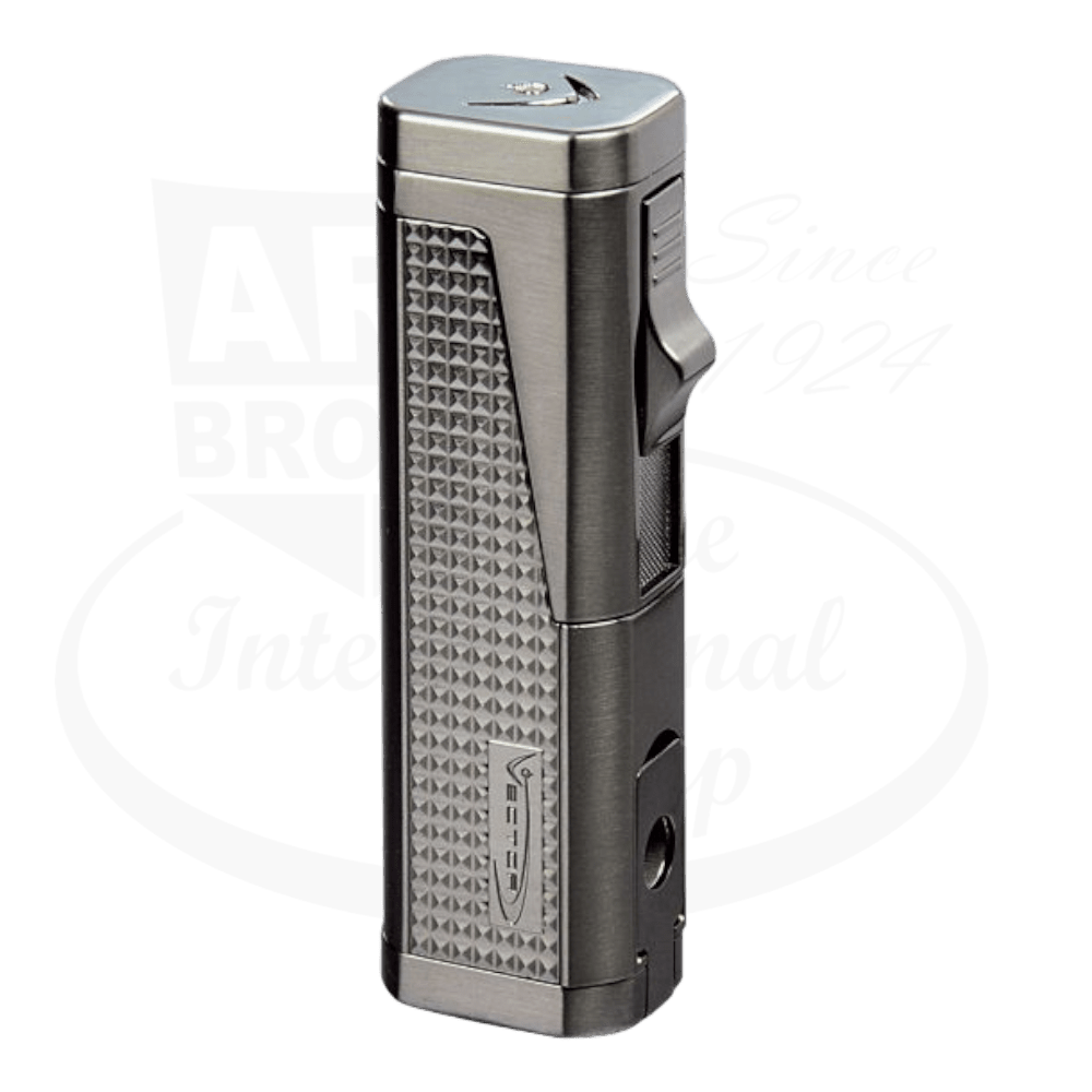 Vector Urbano triple torch flame lighter in gunemtal