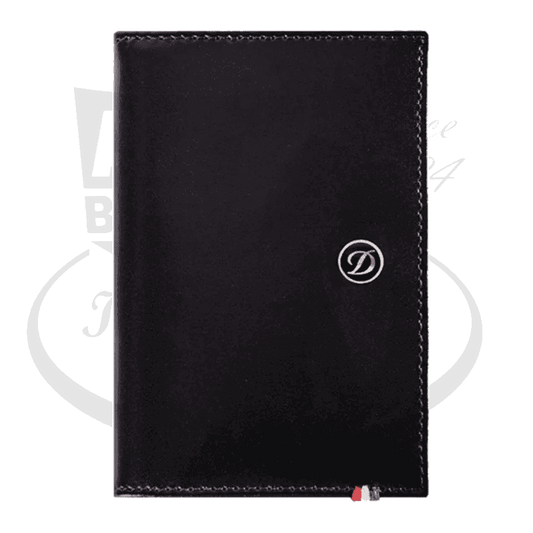 S.T. Dupont Line D Black Leather Business Card Holder, 180013