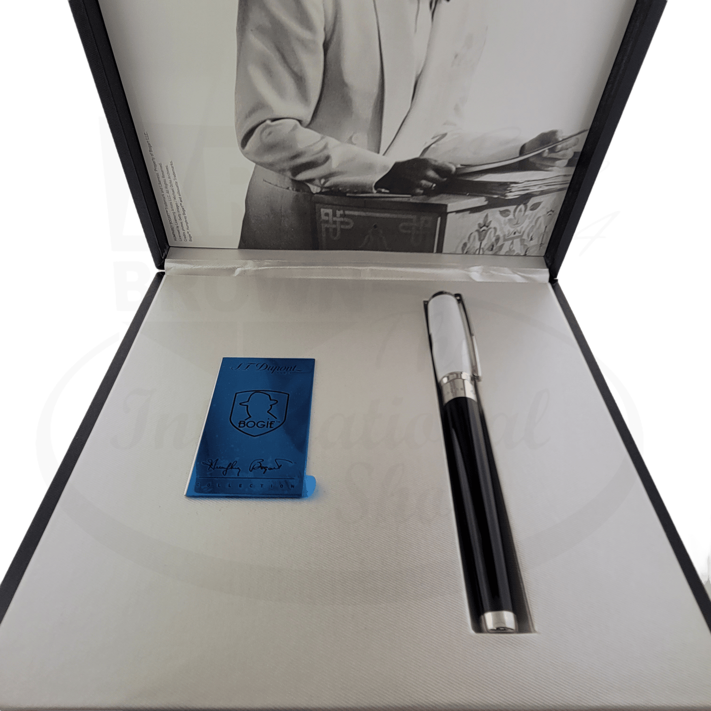 S.T. Dupont Limited Edition Elys̩ee Humphrey Bogart Night Lacquer & Palladium Rollerball Pen, 412687