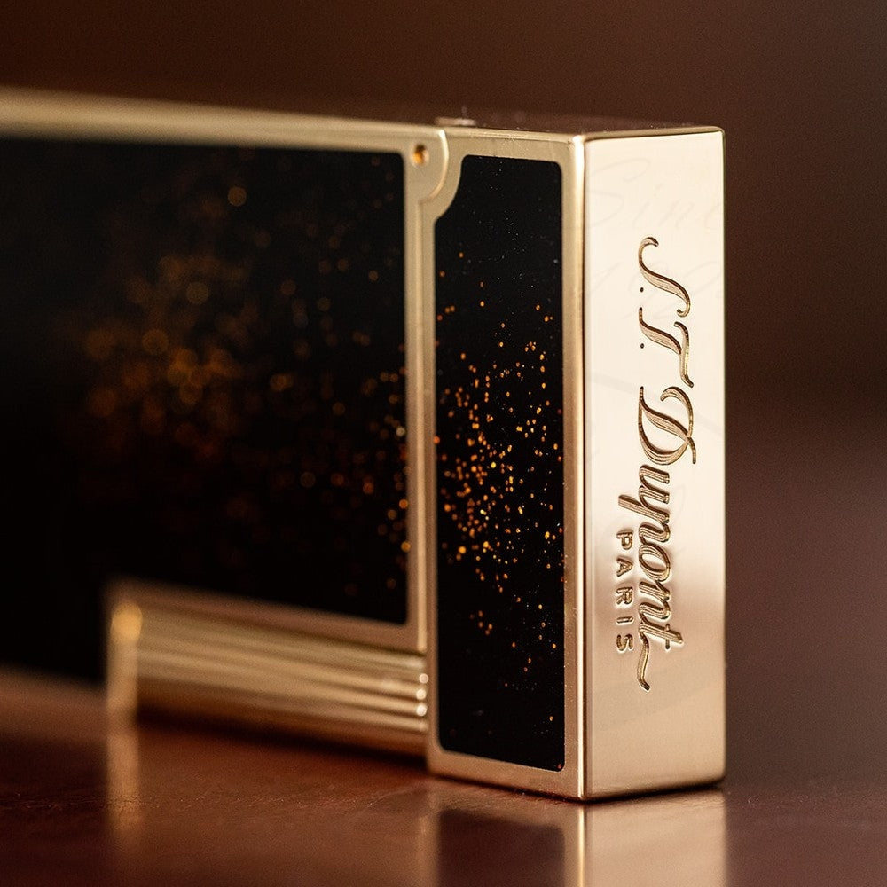 S.T. Dupont Ligne 2 Gold Dust Lighter, C16882