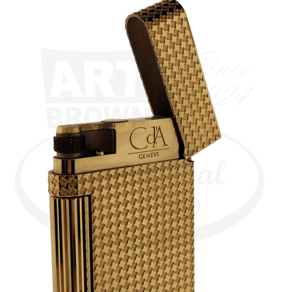 Caran D' Ache Vintage Gold Table Lighter