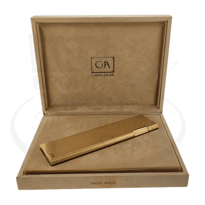 Caran D' Ache Vintage Gold Table Lighter