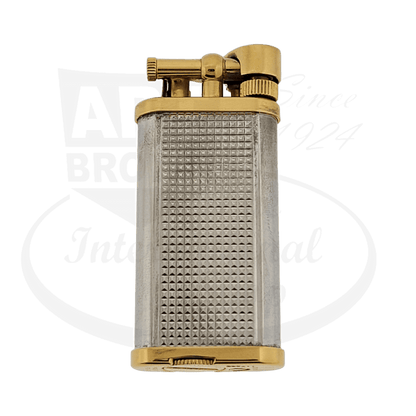 Refurbished Dunhill Unique Model Two Tone Hammer Lighter