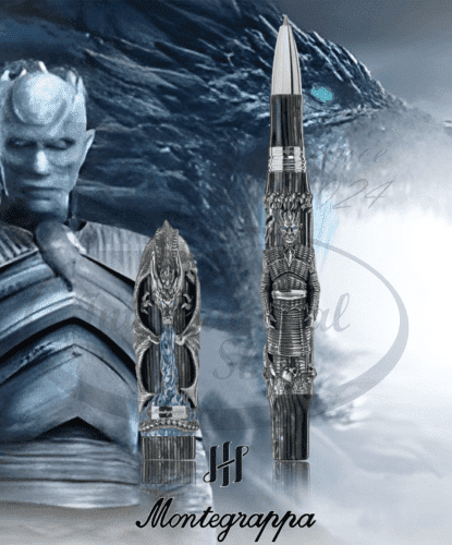 Montegrappa Game of Thrones: Winter Is Here Limited Edition Fountain Pen - Silver, ISGOT3SW