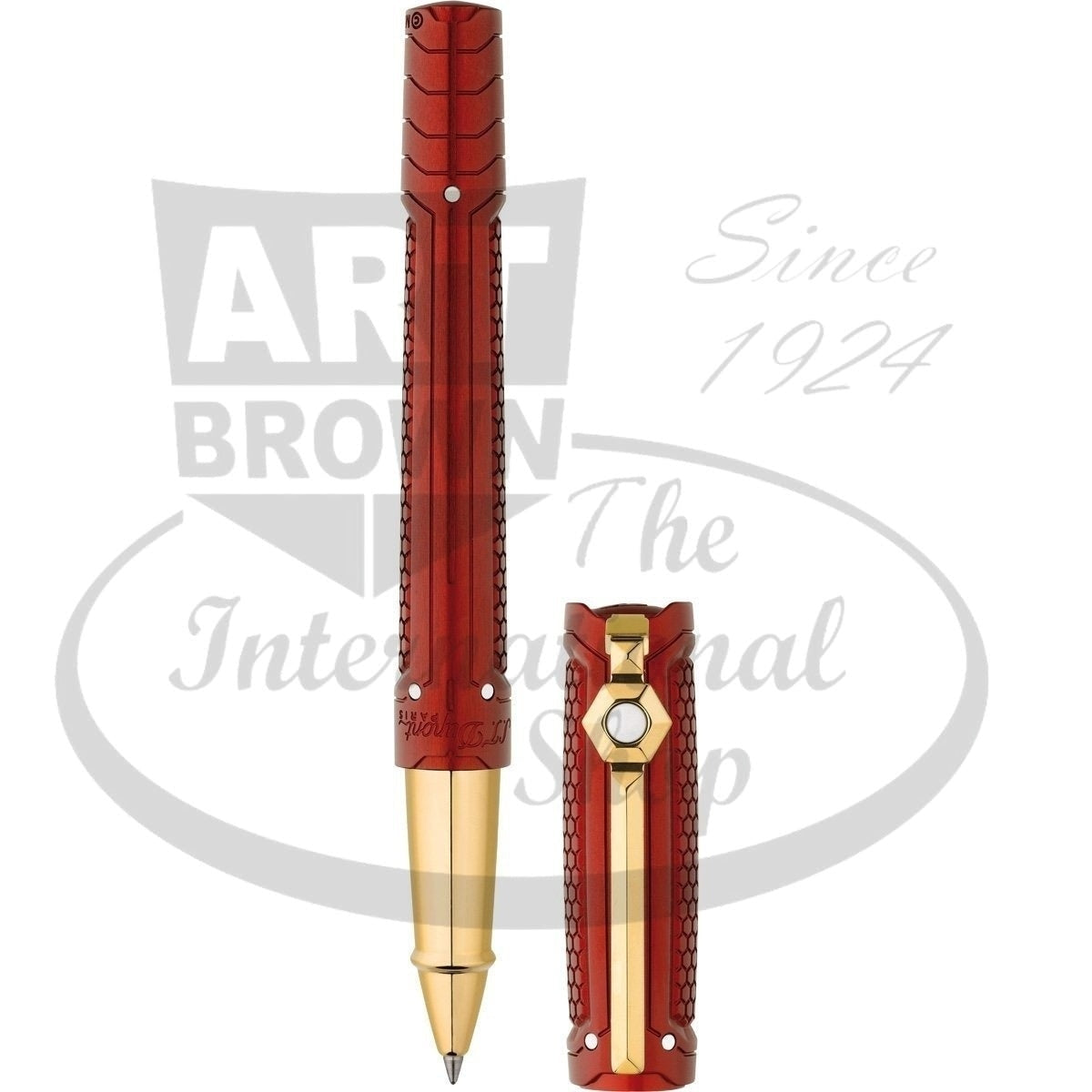 S. T. Dupont Line D Iron Man Tony Stark Ceramium ACT Finish Rollerball Pen, 412706