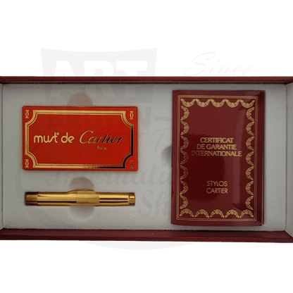 Cartier Vintage Pasha Ruby Medium Fountain Pen