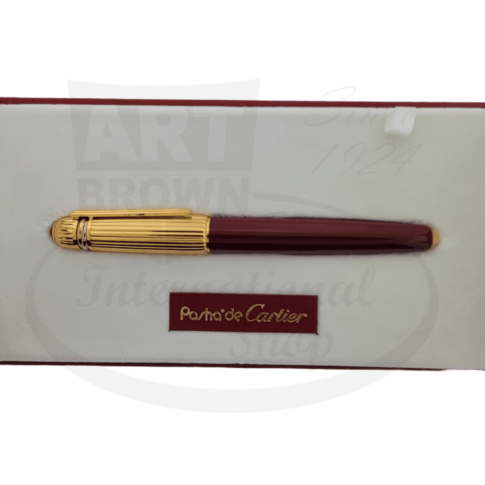 Cartier Vintage Pasha Ruby Medium Fountain Pen