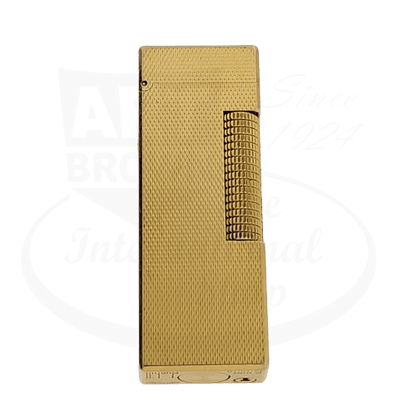 Refurbished Dunhill Barley Grain Pattern Gold Rollagas