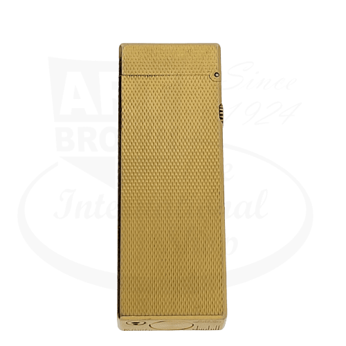 Refurbished Dunhill Barley Grain Pattern Gold Rollagas