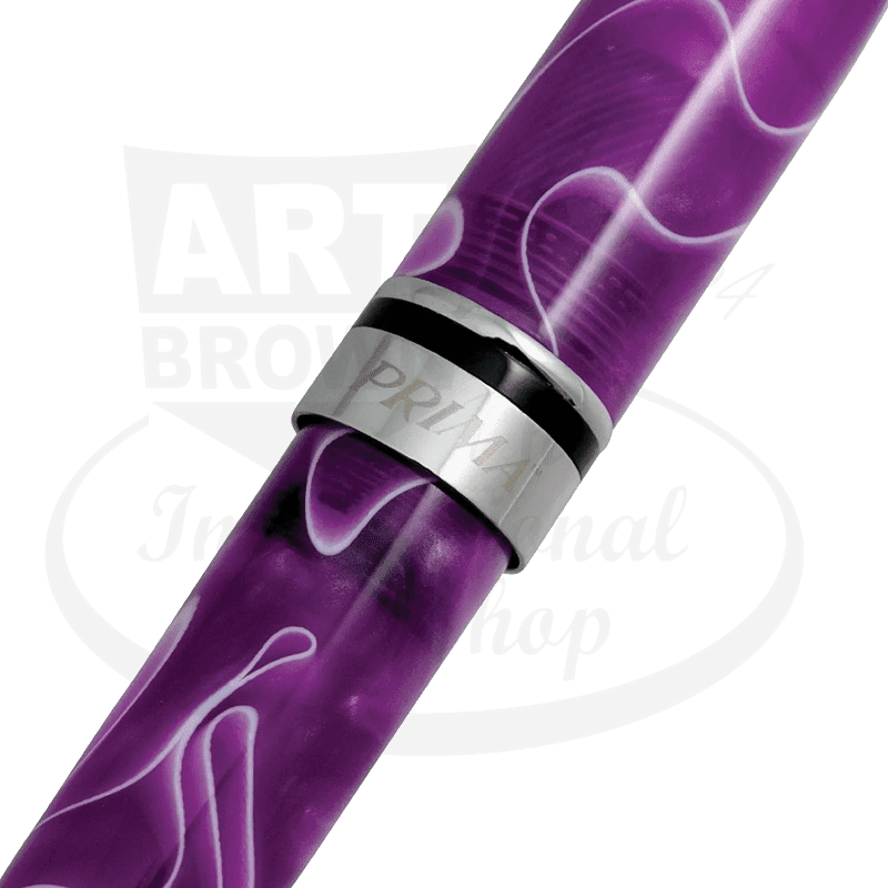 Monteverde Prima Purple Swirl Medium Fountain Pen