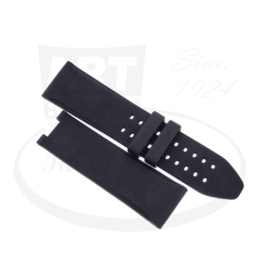 S.T. Dupont Black Rubber Strap For Raid Watch