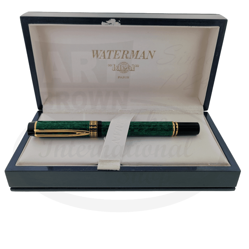 Waterman Vintage Patrician Jade Green Medium Fountain Pen